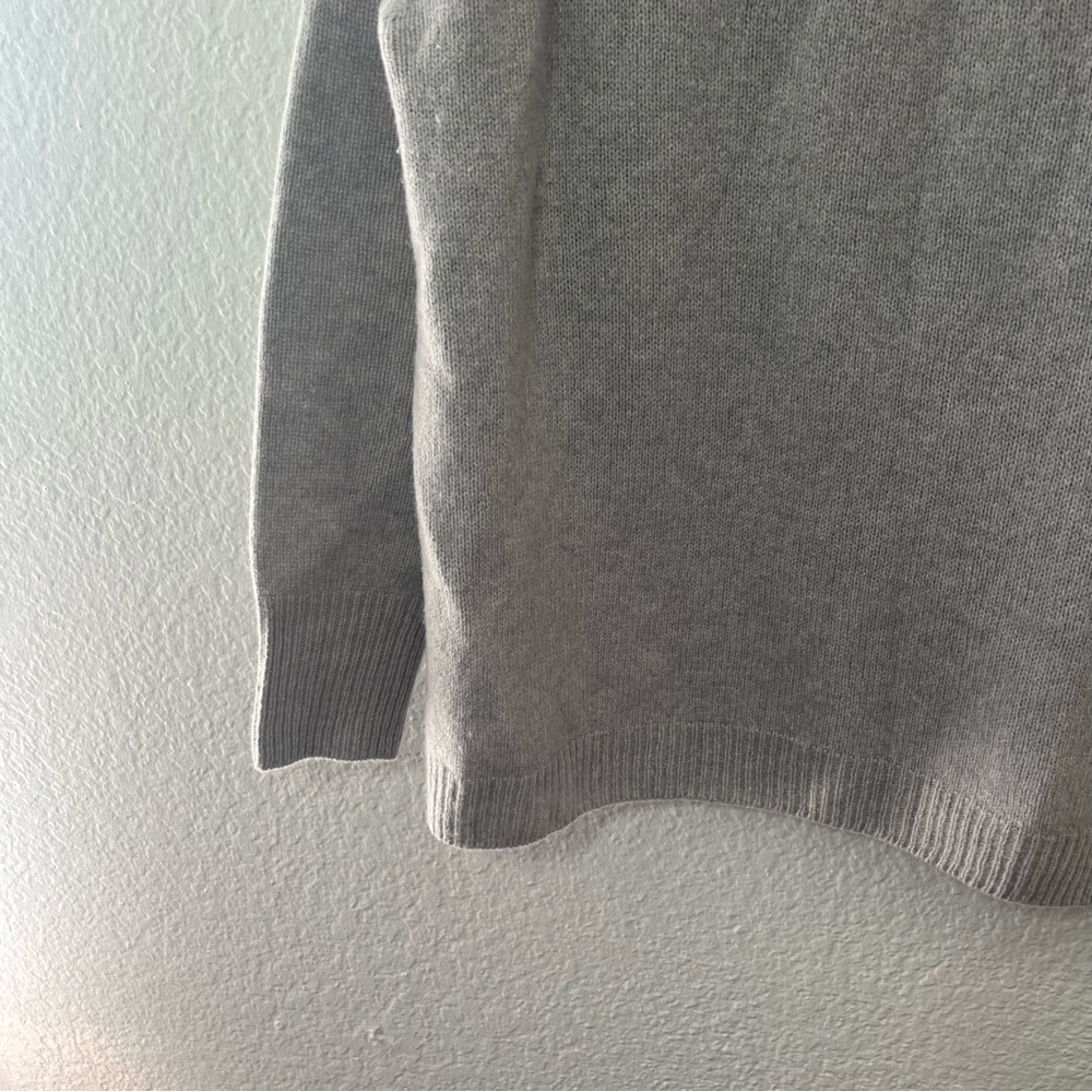 J. Crew Harley Of Scotland lambswool crewneck sweater Size Large - Picture 6 of 10